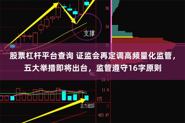 股票杠杆平台查询 证监会再定调高频量化监管，五大举措即将出台，监管遵守16字原则