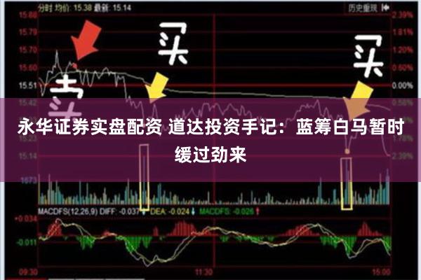 永华证券实盘配资 道达投资手记：蓝筹白马暂时缓过劲来