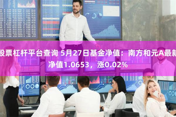 股票杠杆平台查询 5月27日基金净值：南方和元A最新净值1.0653，涨0.02%