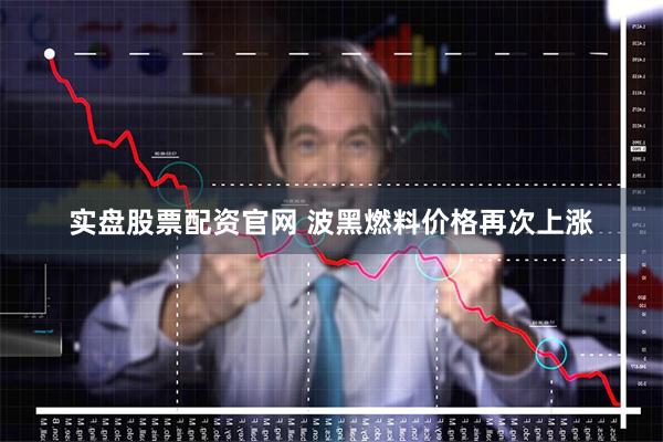 实盘股票配资官网 波黑燃料价格再次上涨