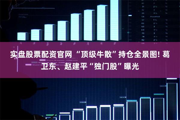 实盘股票配资官网 “顶级牛散”持仓全景图! 葛卫东、赵建平“独门股”曝光