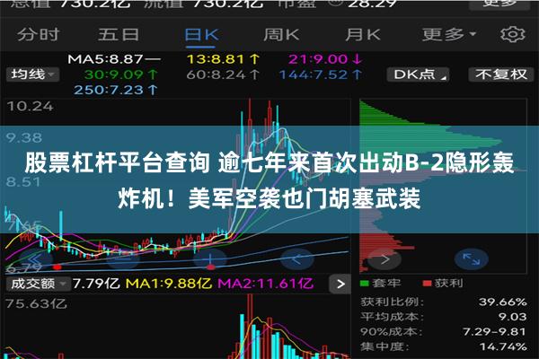股票杠杆平台查询 逾七年来首次出动B-2隐形轰炸机！美军空袭也门胡塞武装
