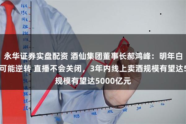 永华证券实盘配资 酒仙集团董事长郝鸿峰：明年白酒行业不可能逆转 直播不会关闭，3年内线上卖酒规模有望达5000亿元